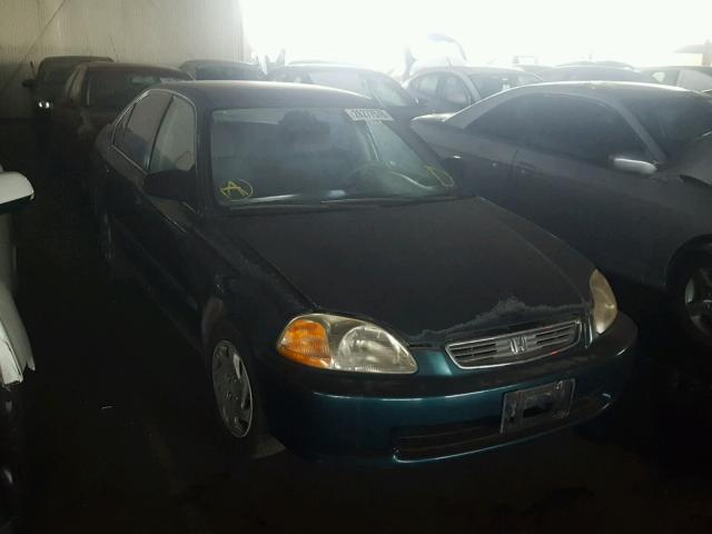 2HGEJ657XVH557949 - 1997 HONDA CIVIC LX GREEN photo 1