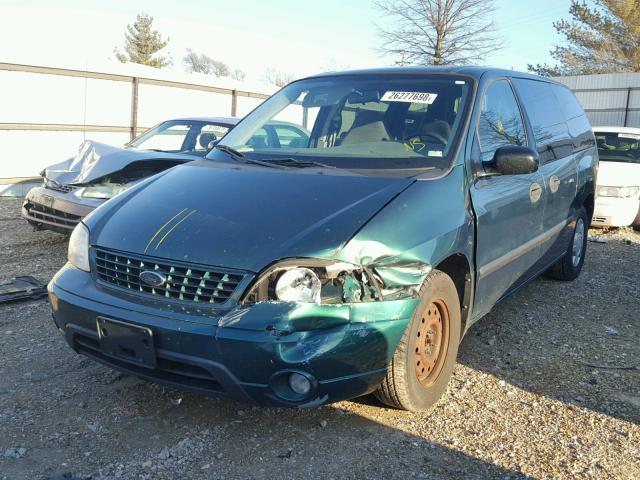 2FMZA50443BB93420 - 2003 FORD WINDSTAR W GREEN photo 2