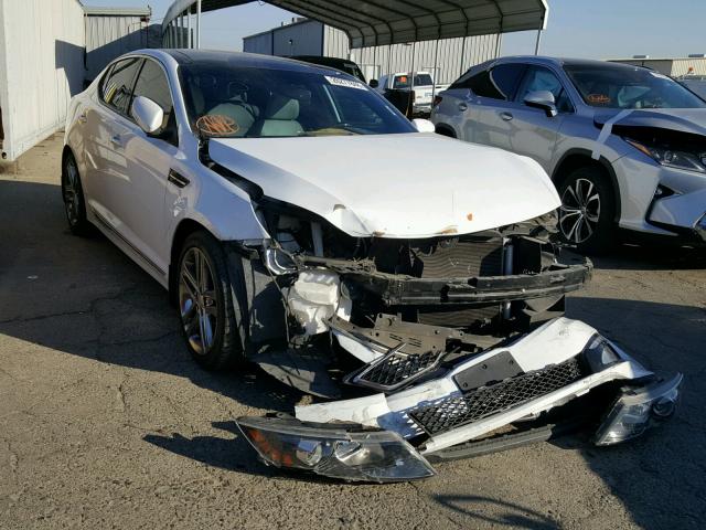 5XXGR4A64DG191764 - 2013 KIA OPTIMA SX WHITE photo 1