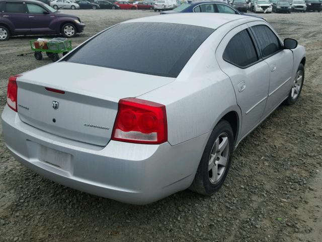 2B3KA43D29H530122 - 2009 DODGE CHARGER SILVER photo 4