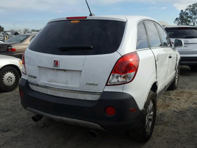 3GSDL43N39S561018 - 2009 SATURN VUE XE WHITE photo 4