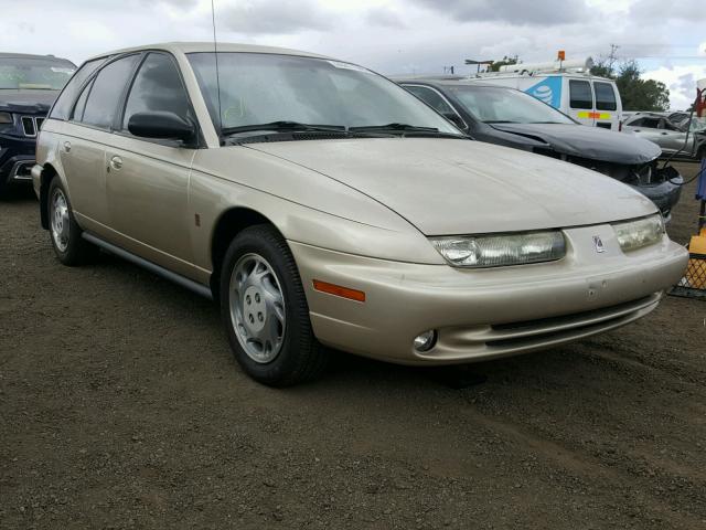 1G8ZJ827XVZ176905 - 1997 SATURN SW2 GOLD photo 1