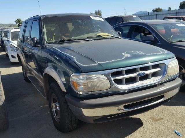 1FMDU35P2VZA11500 - 1997 FORD EXPLORER GREEN photo 1