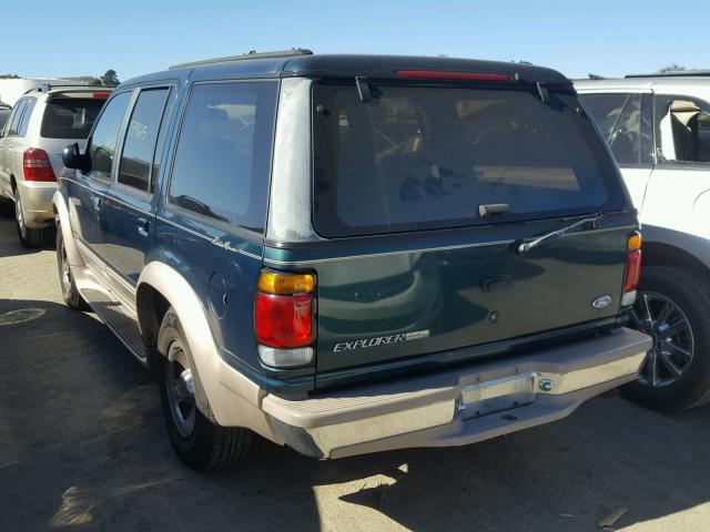 1FMDU35P2VZA11500 - 1997 FORD EXPLORER GREEN photo 3