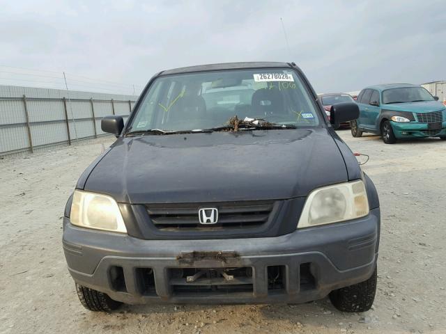 JHLRD18611C012106 - 2001 HONDA CR-V EX BLACK photo 9