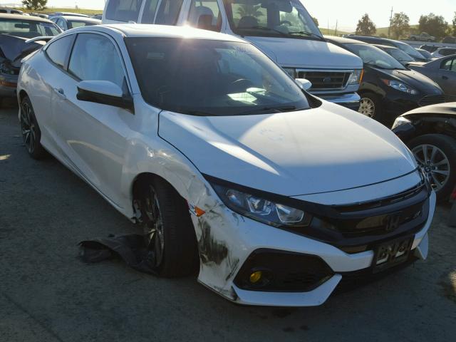 2HGFC3A51HH754904 - 2017 HONDA CIVIC SI WHITE photo 1