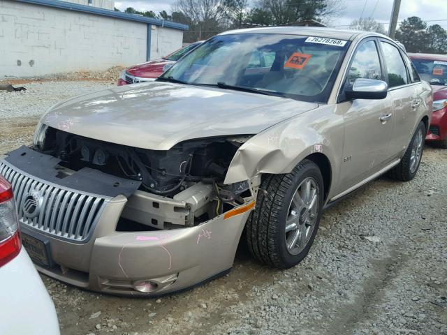 1MEHM42W88G609628 - 2008 MERCURY SABLE PREM GOLD photo 2