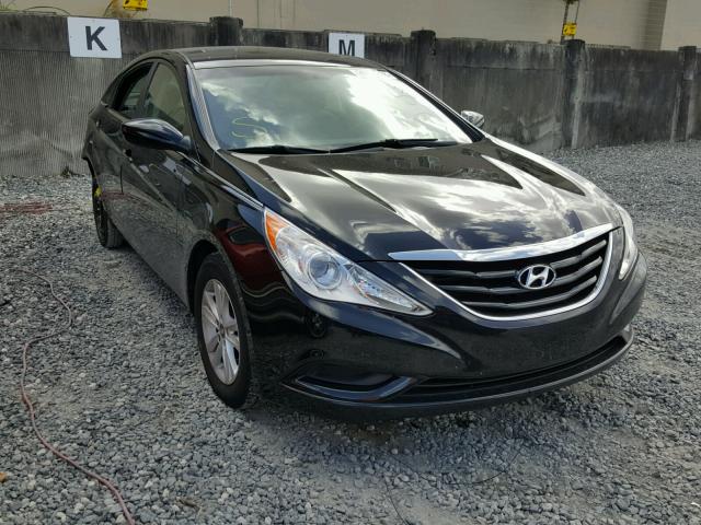 5NPEB4AC5CH401924 - 2012 HYUNDAI SONATA GLS BLACK photo 1