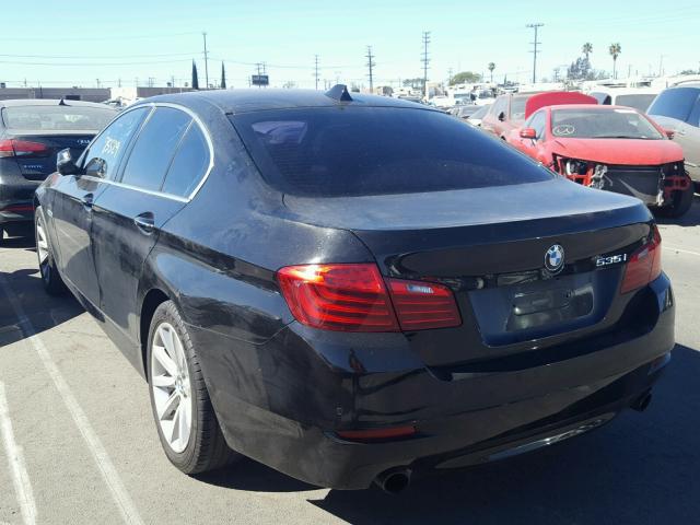 WBA5B1C59ED477228 - 2014 BMW 535 I BLACK photo 3