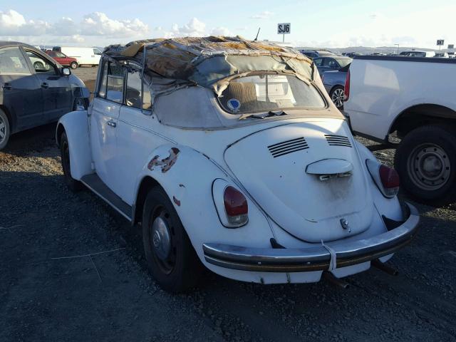 159139811 - 1969 VOLKSWAGEN BEETLE WHITE photo 3