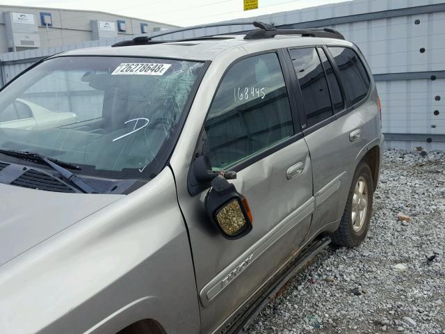 1GKDT13S922327312 - 2002 GMC ENVOY TAN photo 9