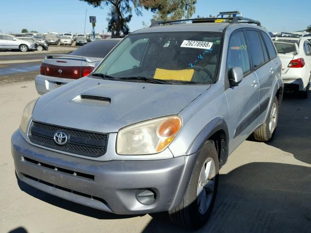 JTEGD20V640043463 - 2004 TOYOTA RAV4 SILVER photo 2