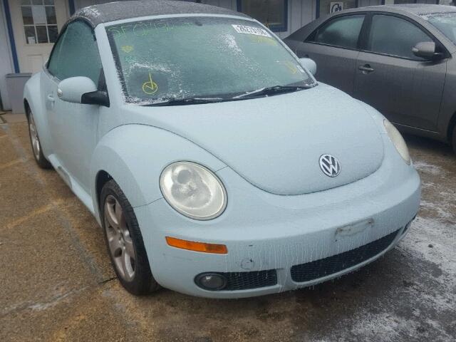 3VWSF31Y46M315772 - 2006 VOLKSWAGEN NEW BEETLE 蓝色 照片 1