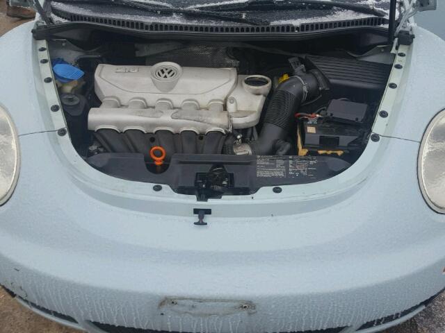 3VWSF31Y46M315772 - 2006 VOLKSWAGEN NEW BEETLE 蓝色 照片 7