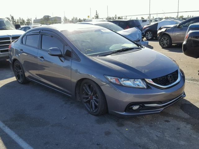 19XFB2F93DE214581 - 2013 HONDA CIVIC EXL CHARCOAL photo 1