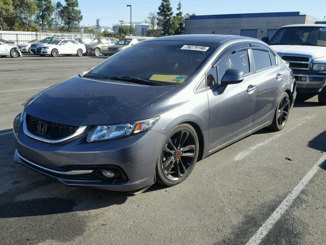 19XFB2F93DE214581 - 2013 HONDA CIVIC EXL CHARCOAL photo 2