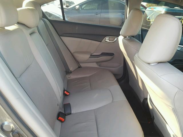 19XFB2F93DE214581 - 2013 HONDA CIVIC EXL CHARCOAL photo 6