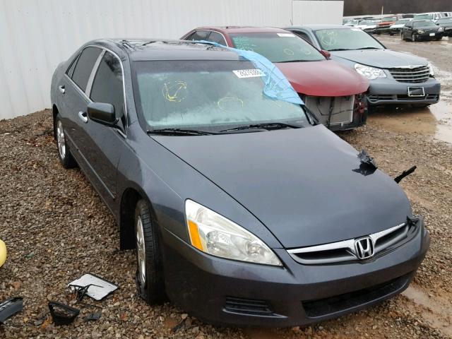 1HGCM56727A025507 - 2007 HONDA ACCORD EX BLUE photo 1