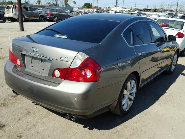 JNKAY01E46M109911 - 2006 INFINITI M35 BASE GRAY photo 4