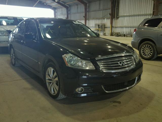 JNKAY01E48M606248 - 2008 INFINITI M35 BASE BLACK photo 1