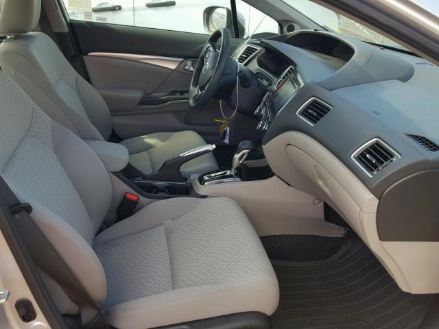 19XFB2F86FE244278 - 2015 HONDA CIVIC EX SILVER photo 5