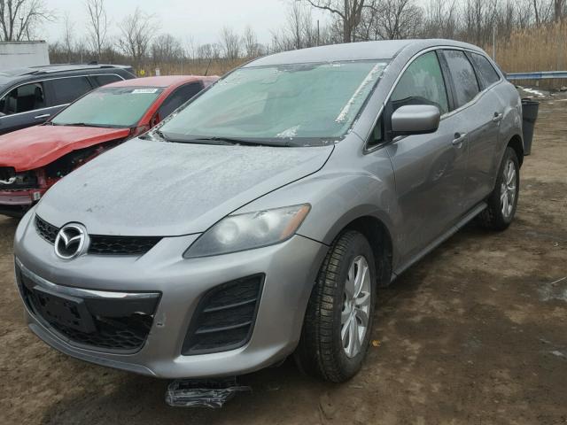 JM3ER4WL3A0305795 - 2010 MAZDA CX-7 GRAY photo 2