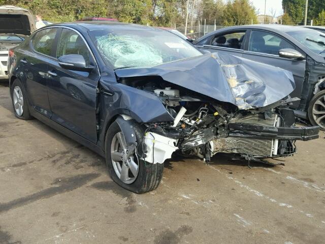 KNAGM4A76F5610631 - 2015 KIA OPTIMA LX BLUE photo 1