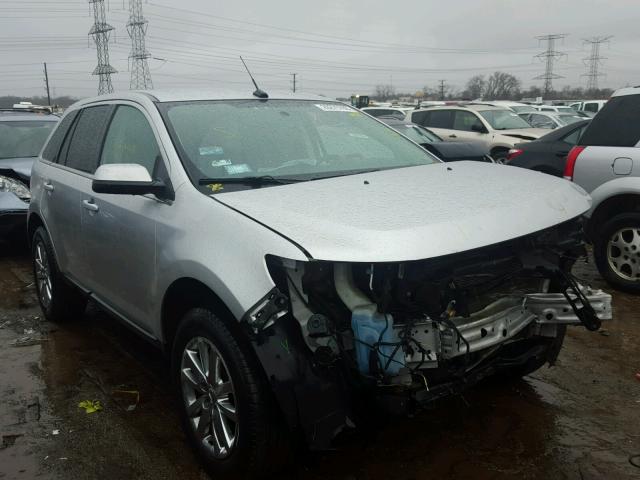 2FMDK4KC7DBA44636 - 2013 FORD EDGE LIMIT SILVER photo 1