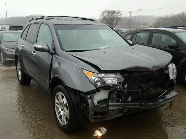 2HNYD28699H516212 - 2009 ACURA MDX TECHNO GRAY photo 1