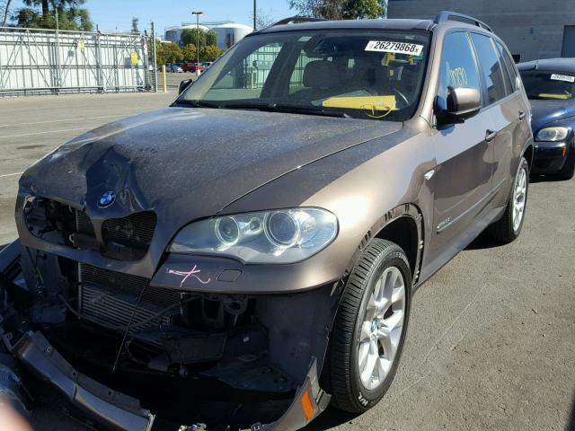 5UXZV4C54CL757833 - 2012 BMW X5 XDRIVE3 BROWN photo 1