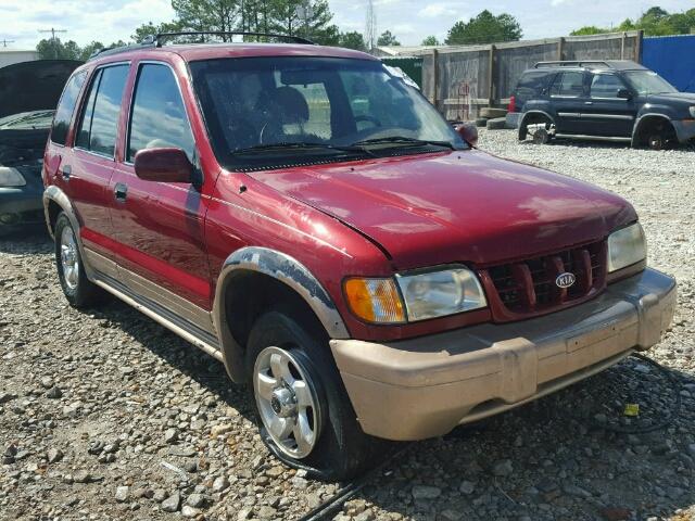 KNDJB7233X5586785 - 1999 KIA SPORTAGE RED photo 1