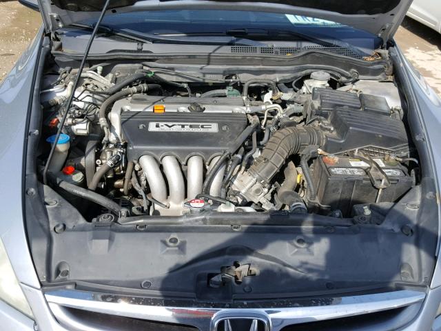 1HGCM56337A139626 - 2007 HONDA ACCORD SE SILVER photo 7