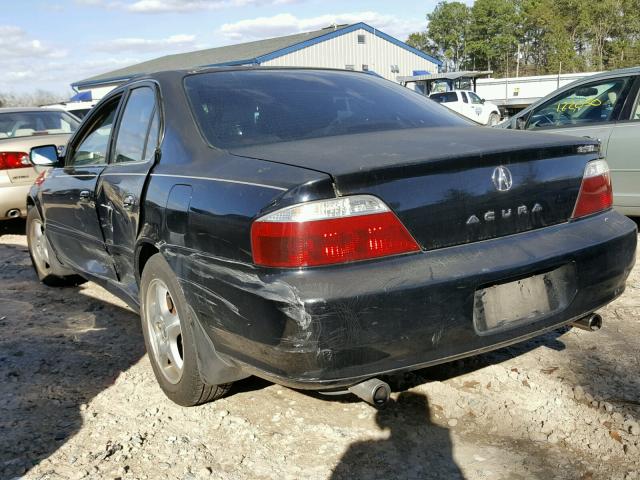 19UUA56633A029824 - 2003 ACURA 3.2TL BLACK photo 3