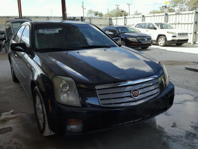 1G6DM56T550228204 - 2005 CADILLAC CTS BLACK photo 1