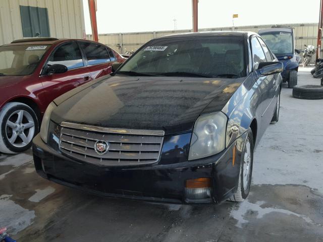 1G6DM56T550228204 - 2005 CADILLAC CTS BLACK photo 2