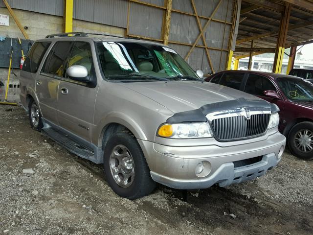 5LMEU27R51LJ23036 - 2001 LINCOLN NAVIGATOR TAN photo 1