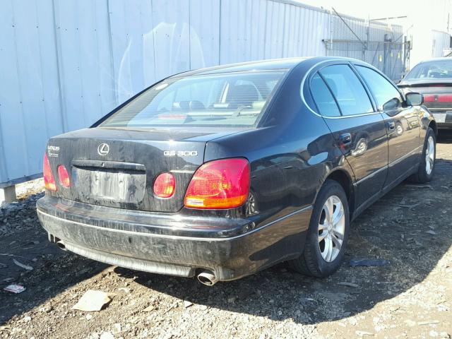 JT8BD69S320170794 - 2002 LEXUS GS 300 BLACK photo 4