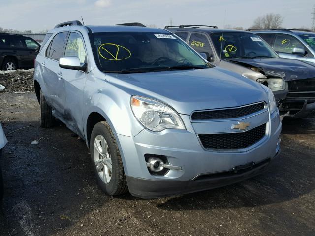 2GNALCEK0E6154124 - 2014 CHEVROLET EQUINOX LT BLUE photo 1