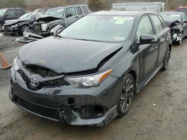 JTNKARJE0HJ527705 - 2017 TOYOTA COROLLA IM BLACK photo 2