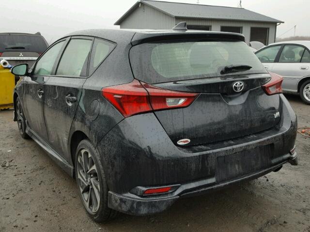 JTNKARJE0HJ527705 - 2017 TOYOTA COROLLA IM BLACK photo 3