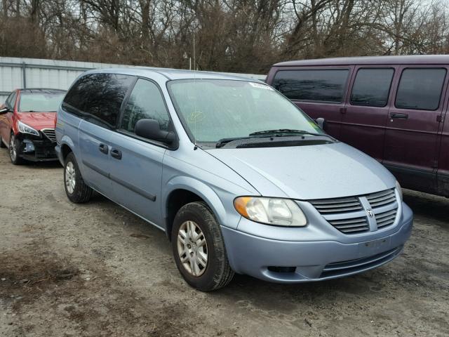 1D4GP24R96B689129 - 2006 DODGE GRAND CARA BLUE photo 1