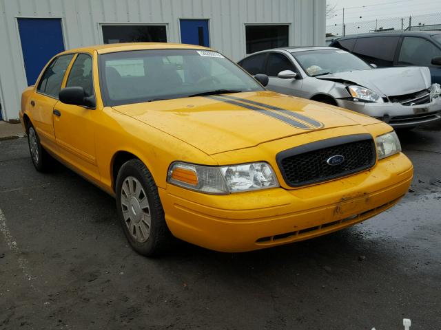 2FABP7AV3BX112809 - 2011 FORD CROWN VICT YELLOW photo 1