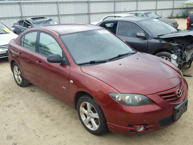 JM1BK123361489495 - 2006 MAZDA 3 S RED photo 1