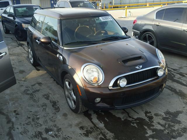 WMWMM335X9TP91516 - 2009 MINI COOPER S C BROWN photo 1