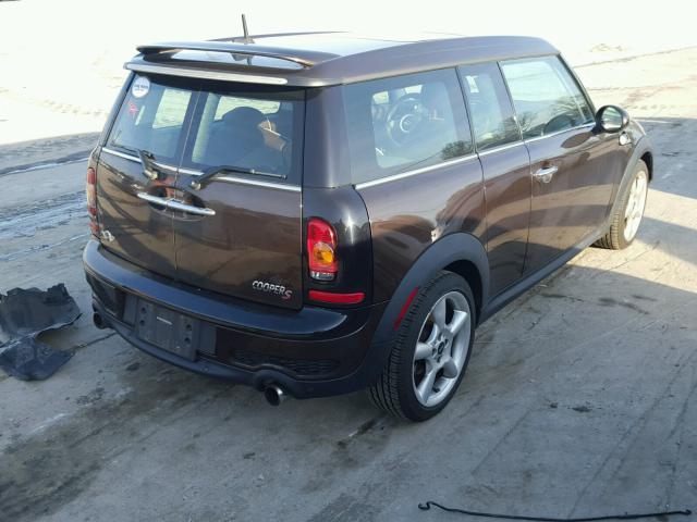 WMWMM335X9TP91516 - 2009 MINI COOPER S C BROWN photo 4