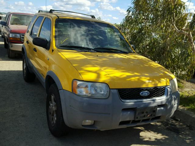 1FMYU03171KB14560 - 2001 FORD ESCAPE XLT YELLOW photo 1