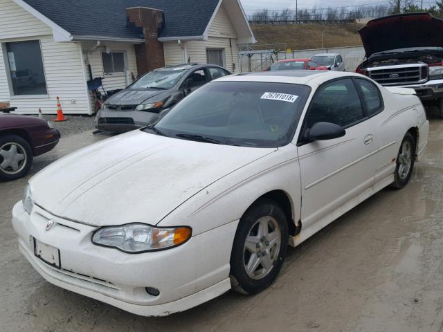 2G1WX15K329348589 - 2002 CHEVROLET MONTE CARL WHITE photo 2