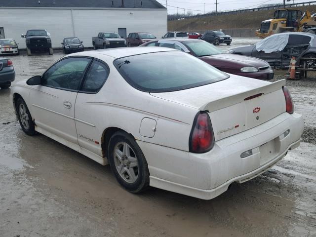 2G1WX15K329348589 - 2002 CHEVROLET MONTE CARL WHITE photo 3