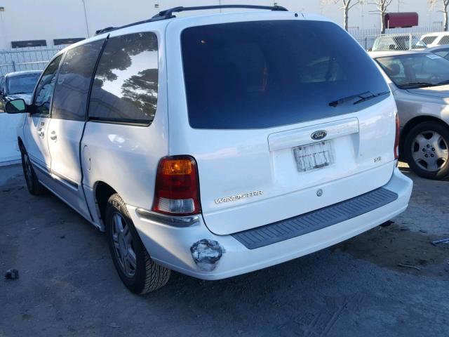 2FMZA524X2BA21839 - 2002 FORD WINDSTAR S WHITE photo 3