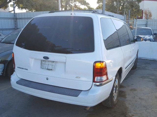 2FMZA524X2BA21839 - 2002 FORD WINDSTAR S WHITE photo 4